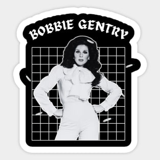 Bobbie gentry --- 70s retro style Sticker